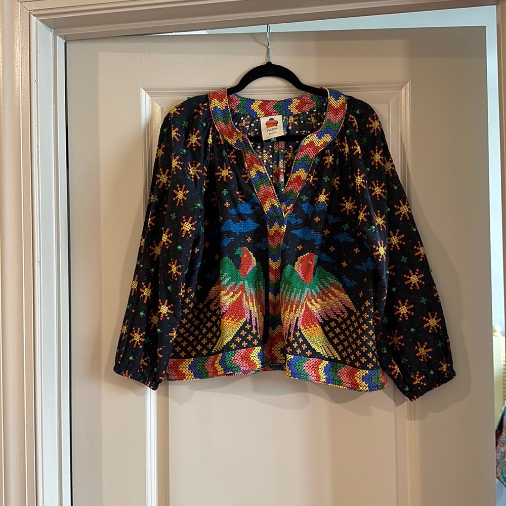 Farm Rio blouse